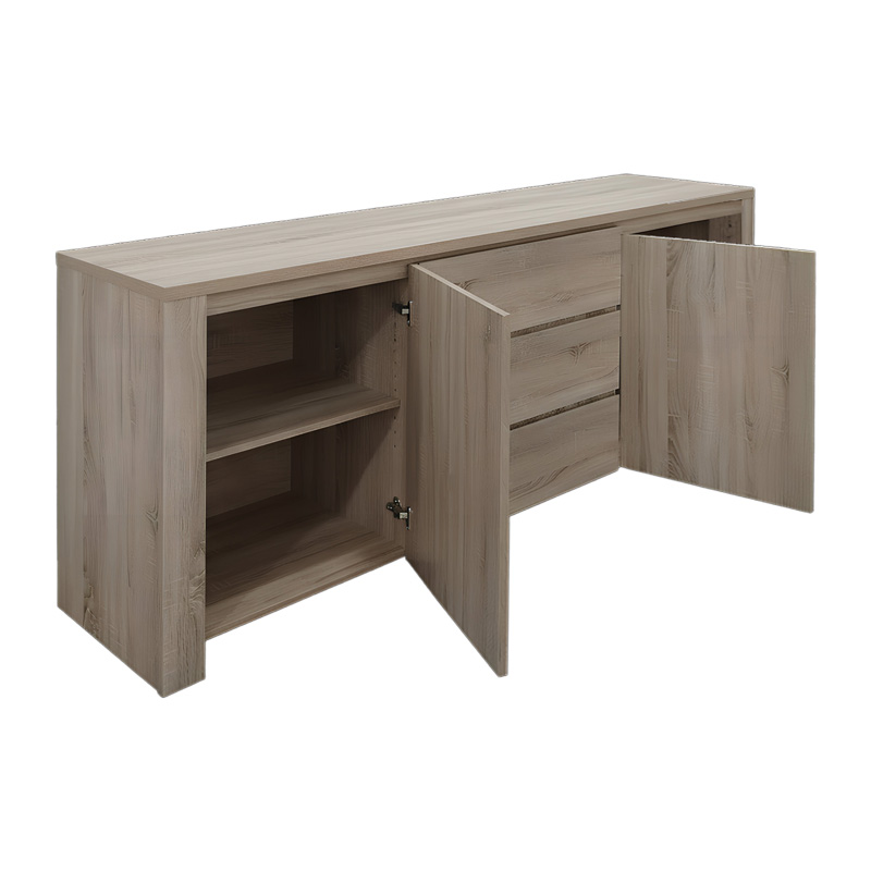 Μπουφές Kalya pakoworld σε sonoma απόχρωση 220x49x89.5εκ 3