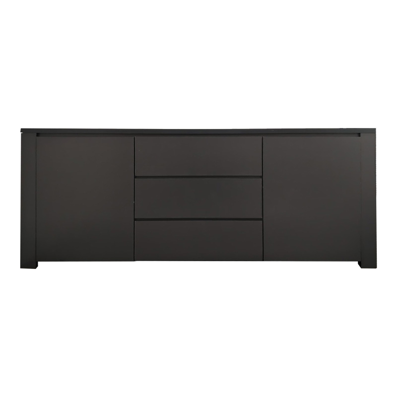 Μπουφές Kalya pakoworld σε ανθρακί απόχρωση 220x49x89.5εκ 5