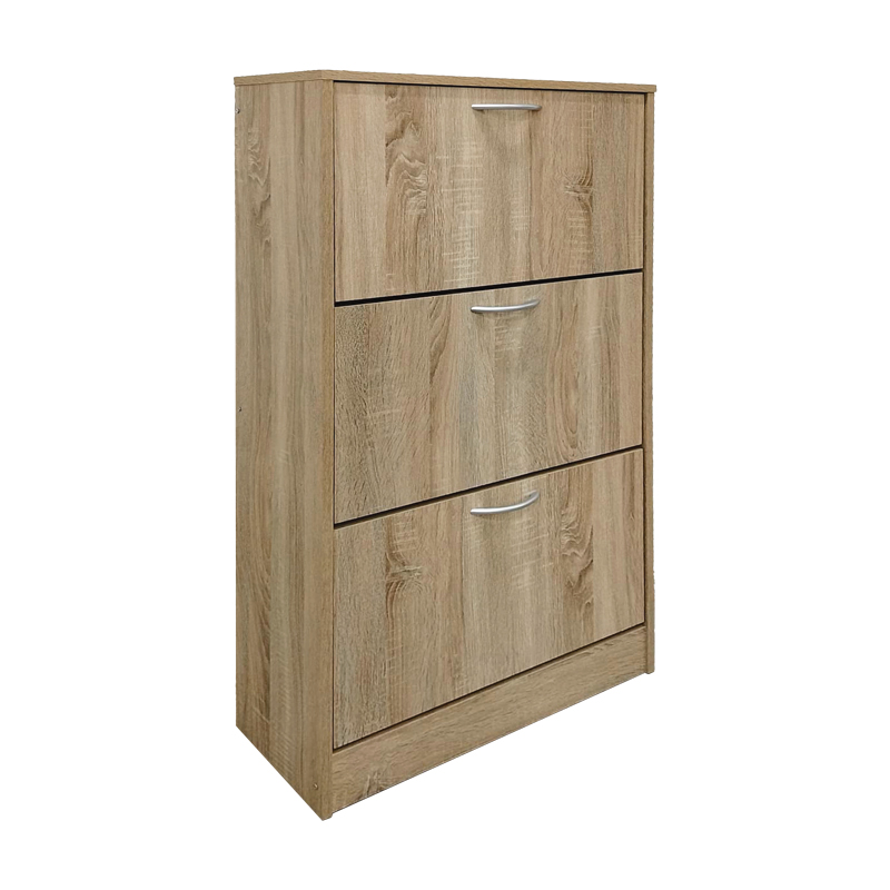 Παπουτσοθήκη Savaz pakoworld σε sonoma απόχρωση 60x24x114εκ 2