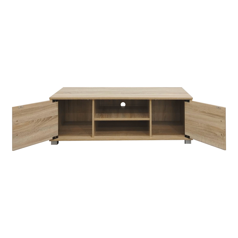 Έπιπλο τηλεόρασης Serank pakoworld σε sonoma απόχρωση 120x40x40εκ 3