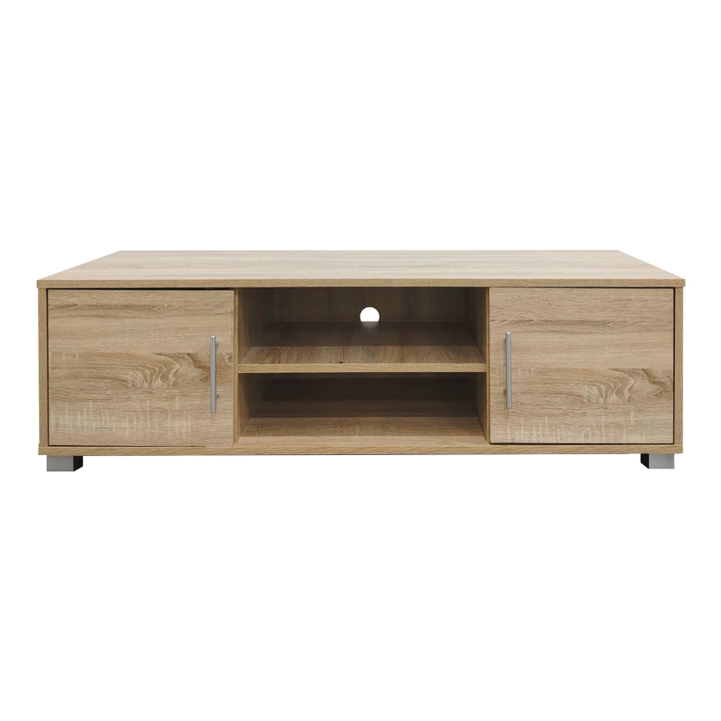 Έπιπλο τηλεόρασης Serank pakoworld σε sonoma απόχρωση 120x40x40εκ 4