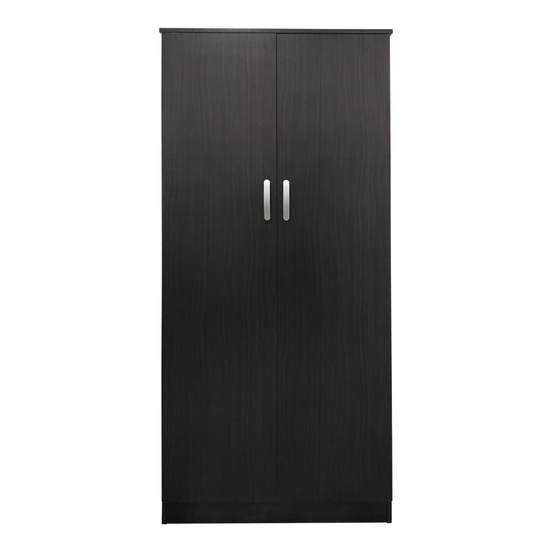 Ντουλάπα δίφυλλη Athos pakoworld σε wenge απόχρωση 80x42x180εκ 4