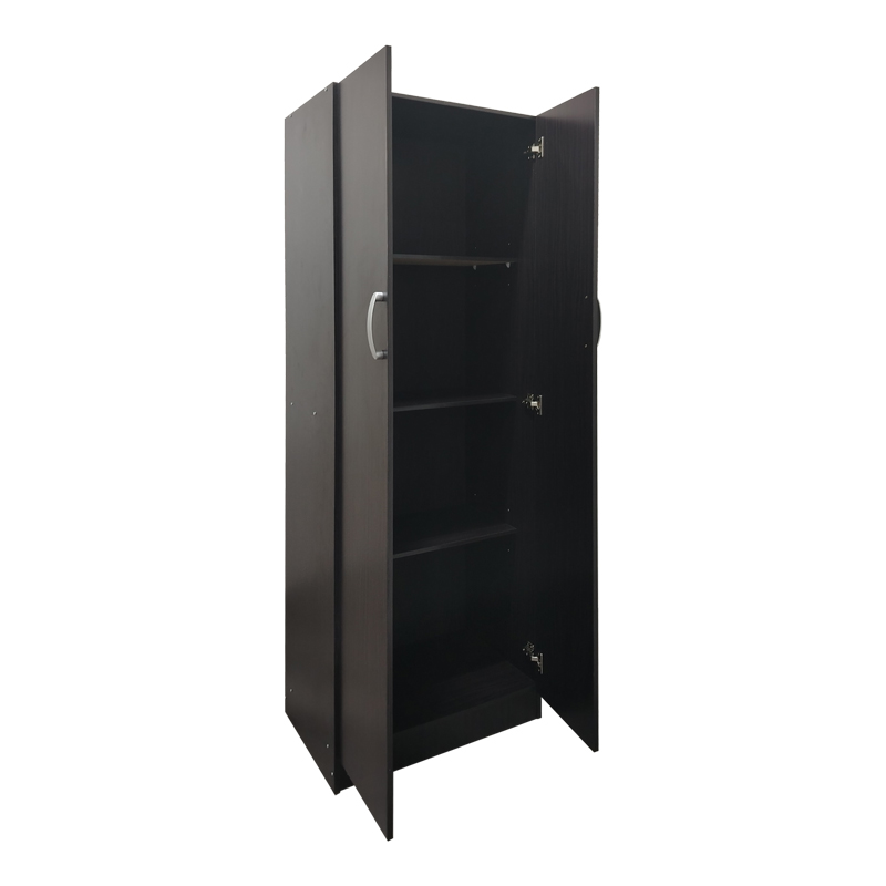 Ντουλάπα δίφυλλη Athos pakoworld σε wenge απόχρωση 60x42x180εκ 3