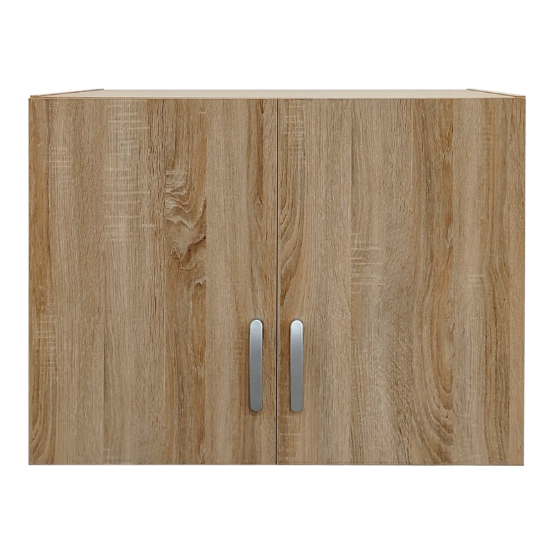 Πατάρι ντουλάπας δίφυλλο Athos pakoworld σε sonoma απόχρωση 80x42x60εκ 4