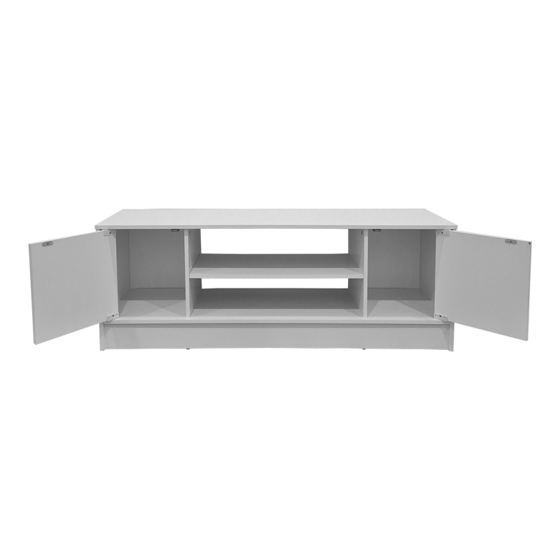 Έπιπλο τηλεόρασης Sasa pakoworld λευκό 120x35x41.5εκ 2