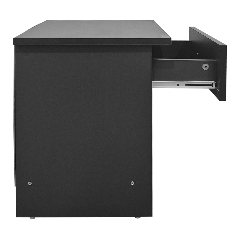 Κομοδίνο Bedy pakoworld ανθρακί 40x34x42εκ 4