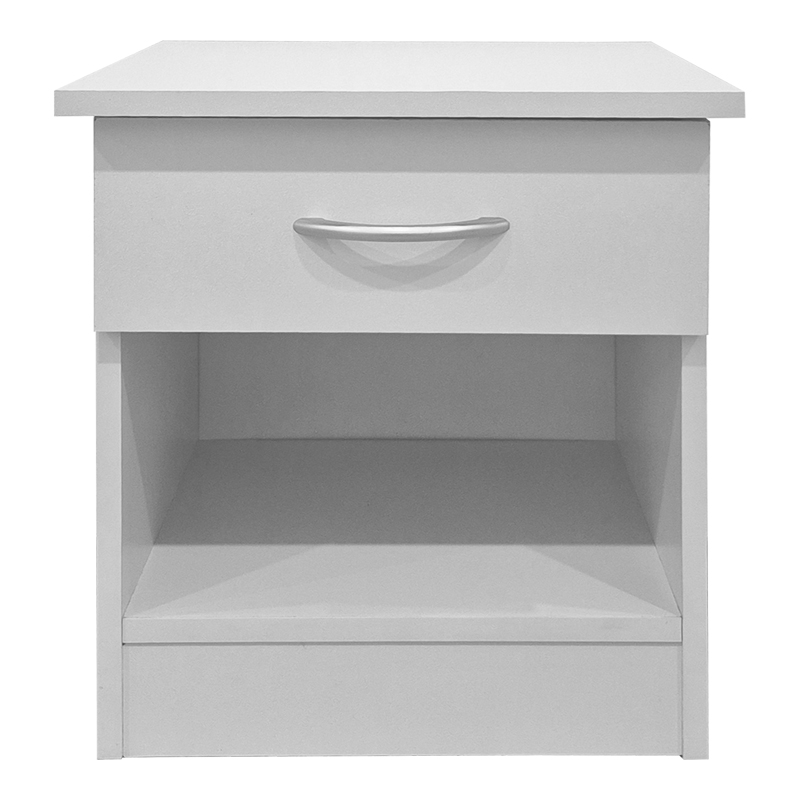 Κομοδίνο Bedy pakoworld λευκό 40x34x42εκ 3