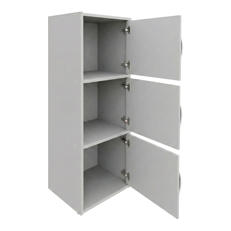 Ντουλάπι-στήλη Soline pakoworld λευκό 40x34.5x90.5εκ 3