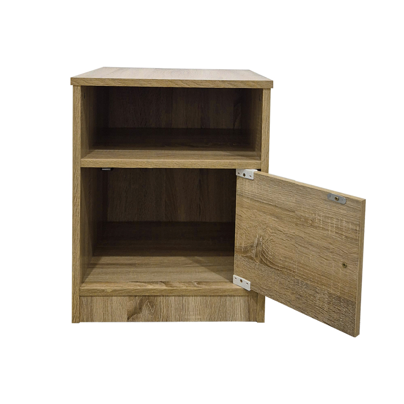 Κομοδίνο Lenea pakoworld sonoma 40x40x50εκ 2