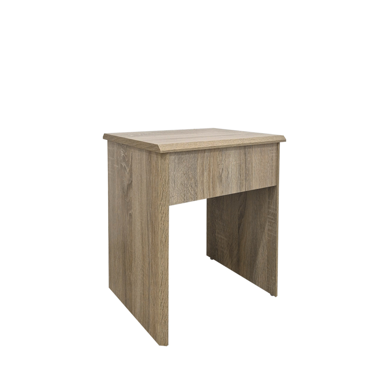 Τουαλέτα κρεβατοκάμαρας Larnia pakoworld με καθρέπτη και σκαμπό sonoma 65x40x142εκ 4