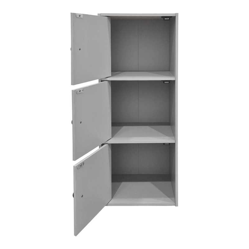 Ντουλάπα-στήλη Wirdia pakoworld ανοιχτό γκρι 30.5x24x71.5εκ 2