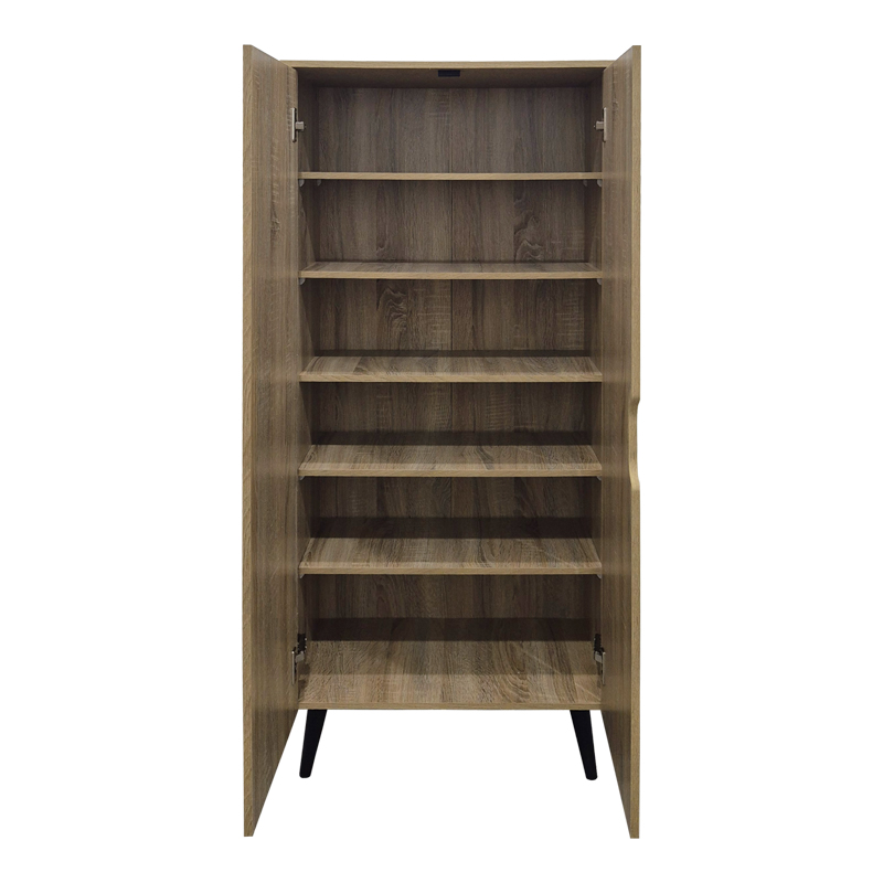 Παπουτσοθήκη-ντουλάπα Oufelia pakoworld sonoma 60x32.5x134.5εκ 2