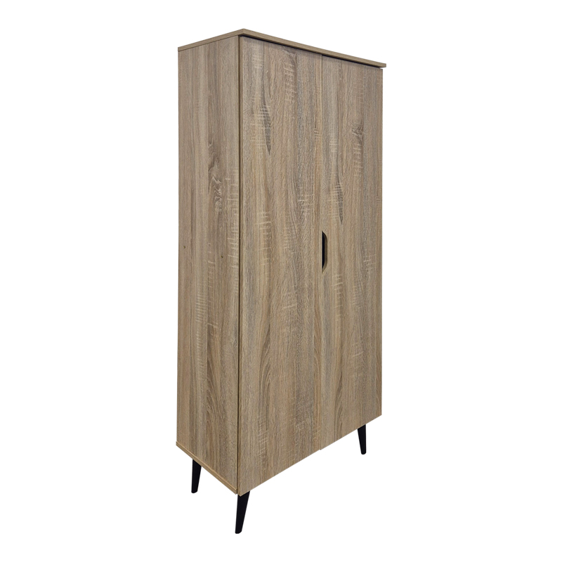 Παπουτσοθήκη-ντουλάπα Oufelia pakoworld sonoma 60x32.5x134.5εκ 3