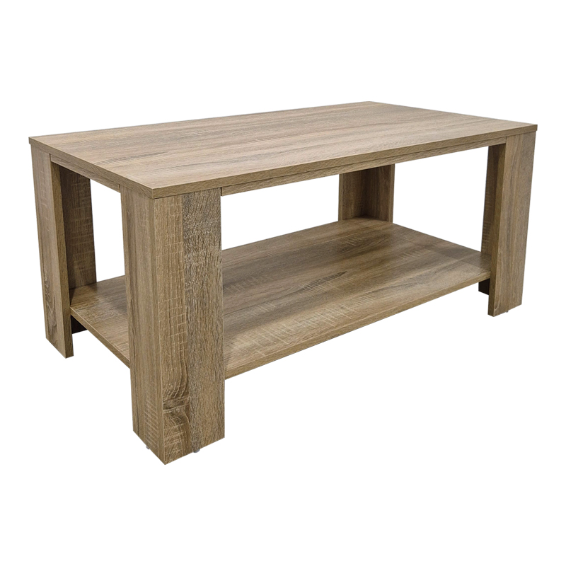 Τραπέζι σαλονιού Votalo I pakoworld sonoma 90x50x45εκ 2