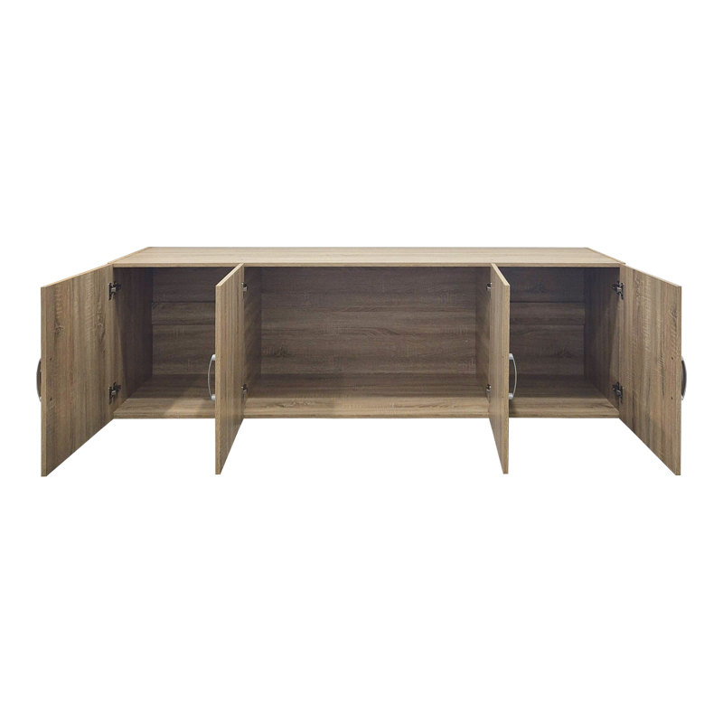 Πατάρι ντουλάπας τετράφυλλο Alvia pakoworld sonoma 200x51x60εκ 2