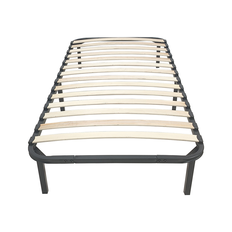 Κρεβάτι-υπόστρωμα Amaso pakoworld μεταλλικό μαύρο 90x190x28εκ 3