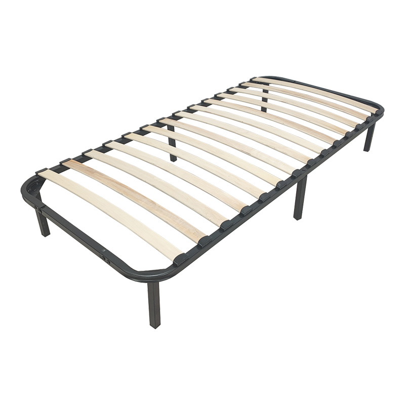 Κρεβάτι-υπόστρωμα Amaso pakoworld μεταλλικό μαύρο 90x190x28εκ 4