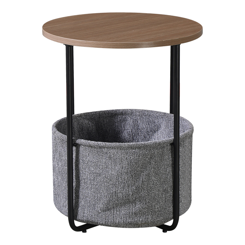 Βοηθητικό τραπέζι Fredami pakoworld sonoma Φ40x50εκ 3