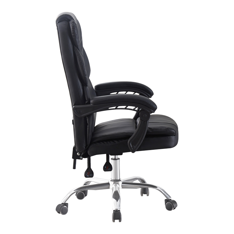 Καρέκλα γραφείου διευθυντή Sanema pakoworld pu μαύρο 62x67x112-122εκ 4