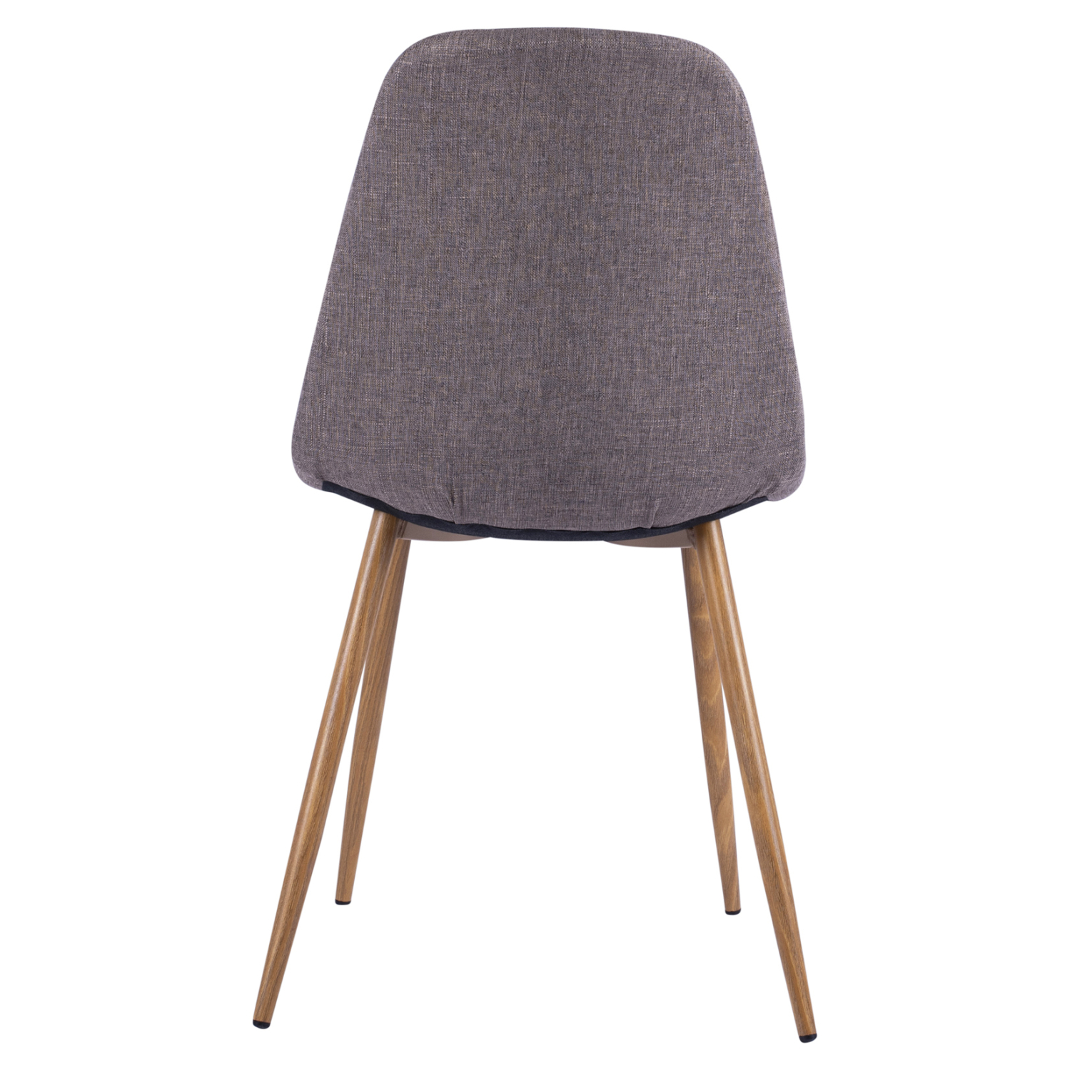 ΚΑΡΕΚΛΑ LEONARDO ΜΕ ΜΕΤΑΛΛΙΚΑ ΠΟΔΙΑ &amp; ΥΦΑΣΜΑ ΚΑΦΕ 44x55x85Υεκ. 6