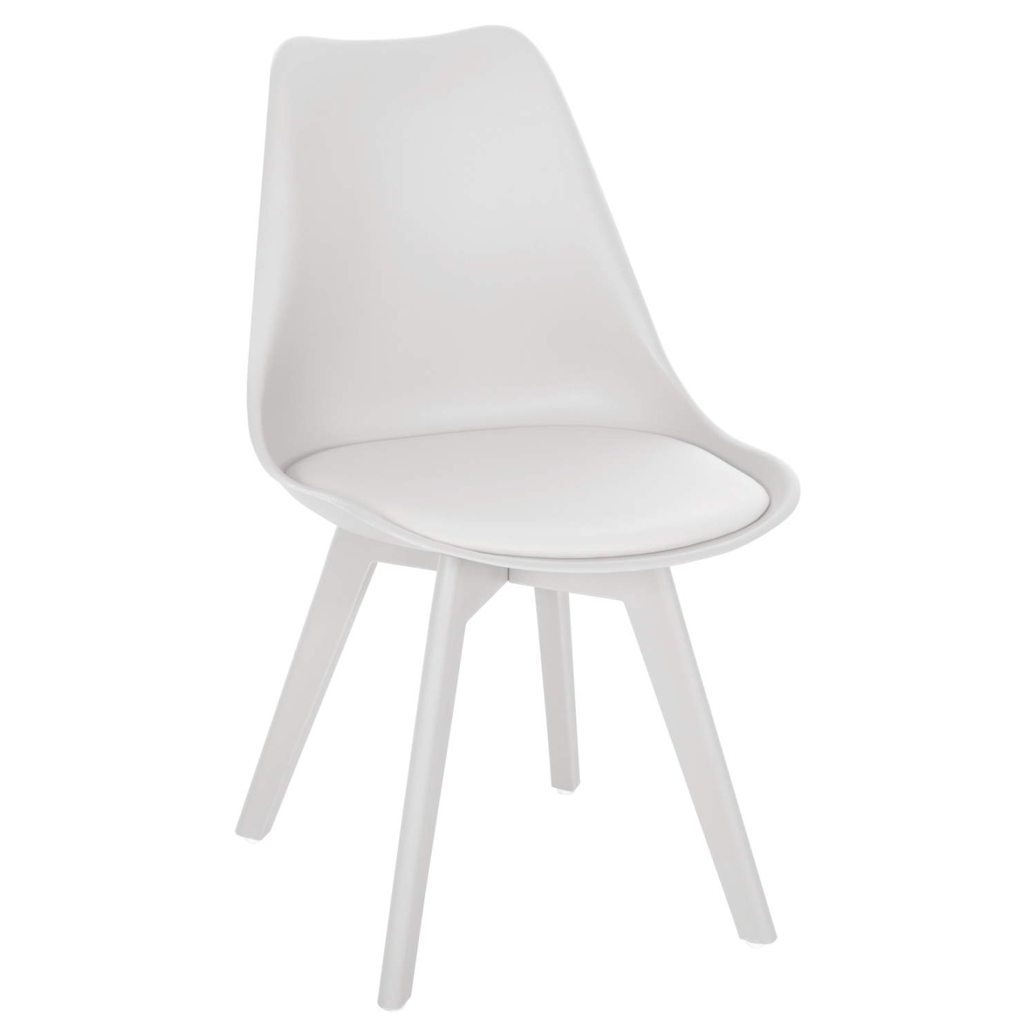 ΚΑΡΕΚΛΑ VEGAS ΠΟΛΥΠΡΟΠΥΛΕΝΙΟΥ-PU- ΛΕΥΚΟ 47,5x55x82 εκ. 1