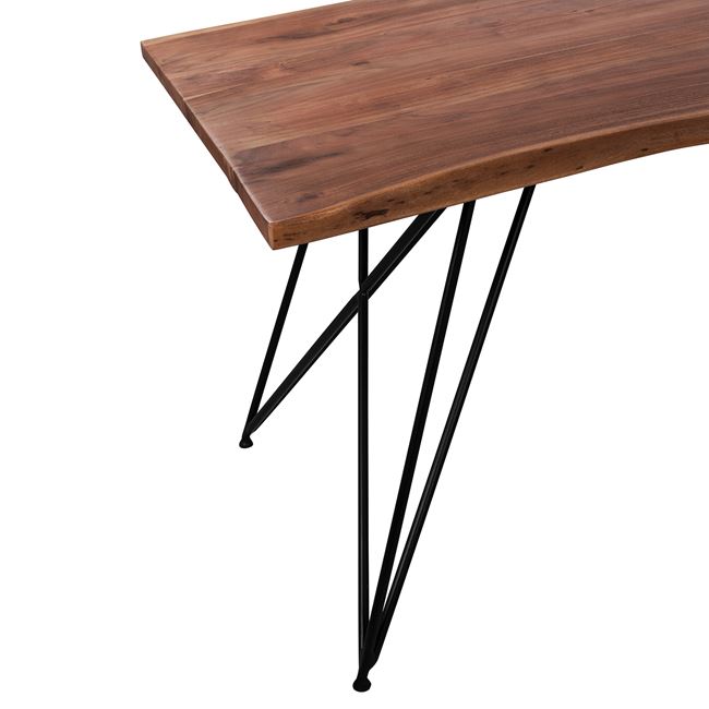 ΤΡΑΠΕΖΙ ΤΡΑΠΕΖΑΡΙΑΣ RIO 4εκ.ΠΑΧΟΣ ΑΠΟ ΜΑΣΙΦ ΞΥΛΟ ΑΚΑΚΙΑΣ 200Χ96Χ76Υεκ. 5