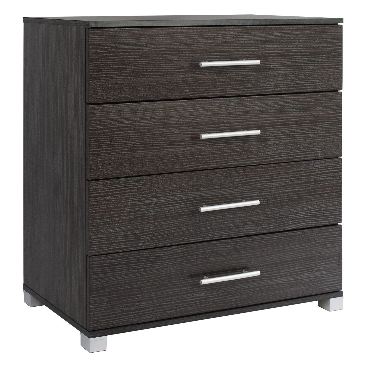 ΣΥΡΤΑΡΙΕΡΑ ΜΕΛΑΜΙΝΗΣ BRIANA ME 4 ΣΥΡΤΑΡΙΑ ZEBRANO 75x40x83Υ εκ. 1