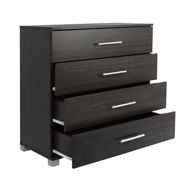 ΣΥΡΤΑΡΙΕΡΑ ΜΕΛΑΜΙΝΗΣ BRIANA ME 4 ΣΥΡΤΑΡΙΑ ZEBRANO 75x40x83Υ εκ. 3