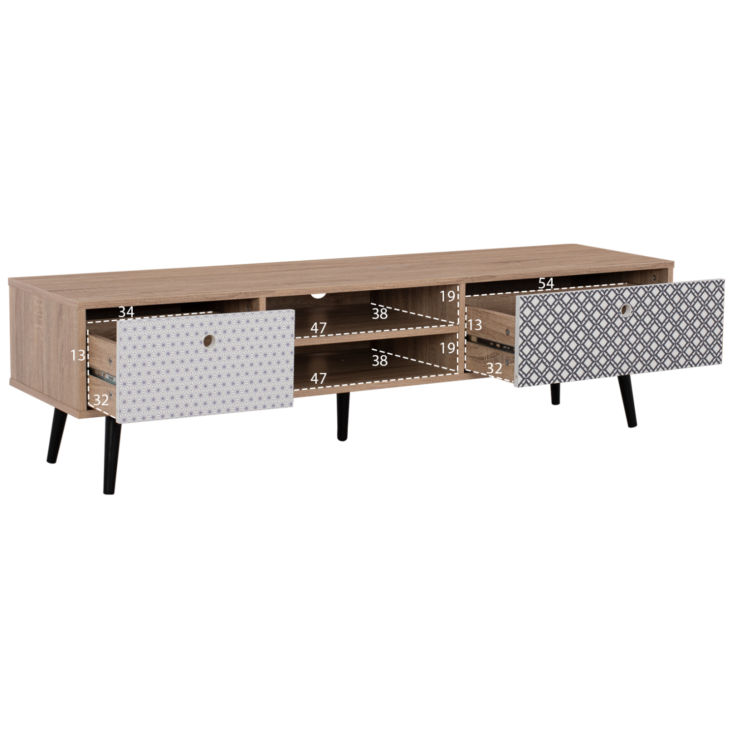 ΕΠΙΠΛΟ TV HATTIE 150x40x40Y εκ. 3