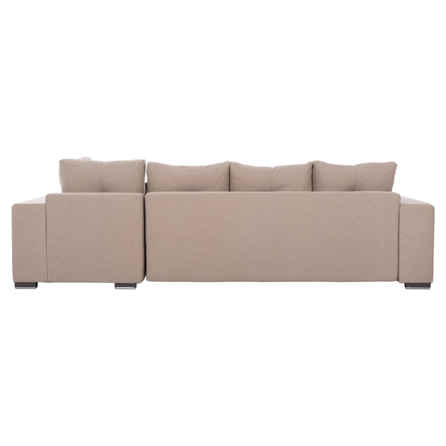 ΓΩΝΙΑΚΟΣ ΚΑΝΑΠΕΣ-ΚΡΕΒΑΤΙ ΜΕ ΑΠΟΘ.ΧΩΡΟ TRENDSTON ΜΠΕΖ ΥΦΑΣΜΑ 298x177x95Υεκ 6