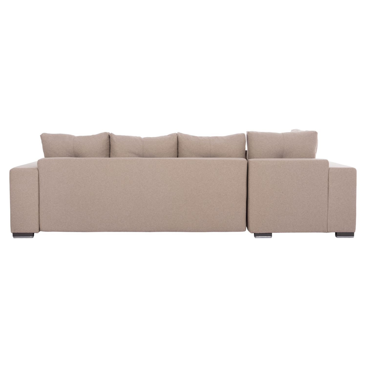 ΓΩΝΙΑΚΟΣ ΚΑΝΑΠΕΣ-ΚΡΕΒΑΤΙ ΜΕ ΑΠΟΘ.ΧΩΡΟ TRENDSTON ΜΠΕΖ ΥΦΑΣΜΑ 298x177x95Υεκ 6