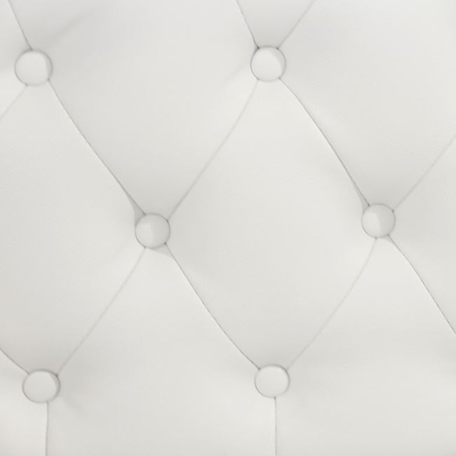 ΑΝΑΚΛΙΝΔΡΟ T.CHESTERFIELD NIOVI PU ΛΕΥΚΟ-ΜΑΥΡΑ ΠΟΔΙΑ(ΔΕΞΙ)190x61x84Yεκ 4