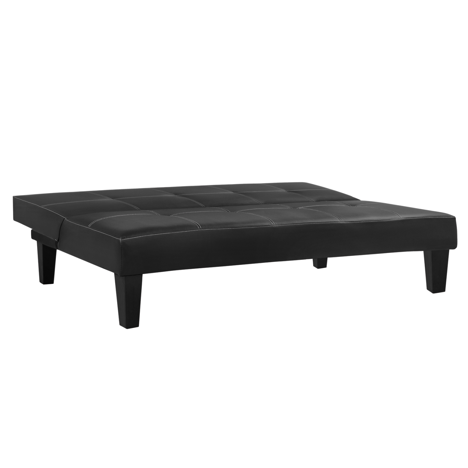 ΚΑΝΑΠΕΣ ΚΡΕΒΑΤΙ 3Θ ΜΑΥΡΟΣ PU ΜΕ ΓΑΖΙΑ 186x90x82 4