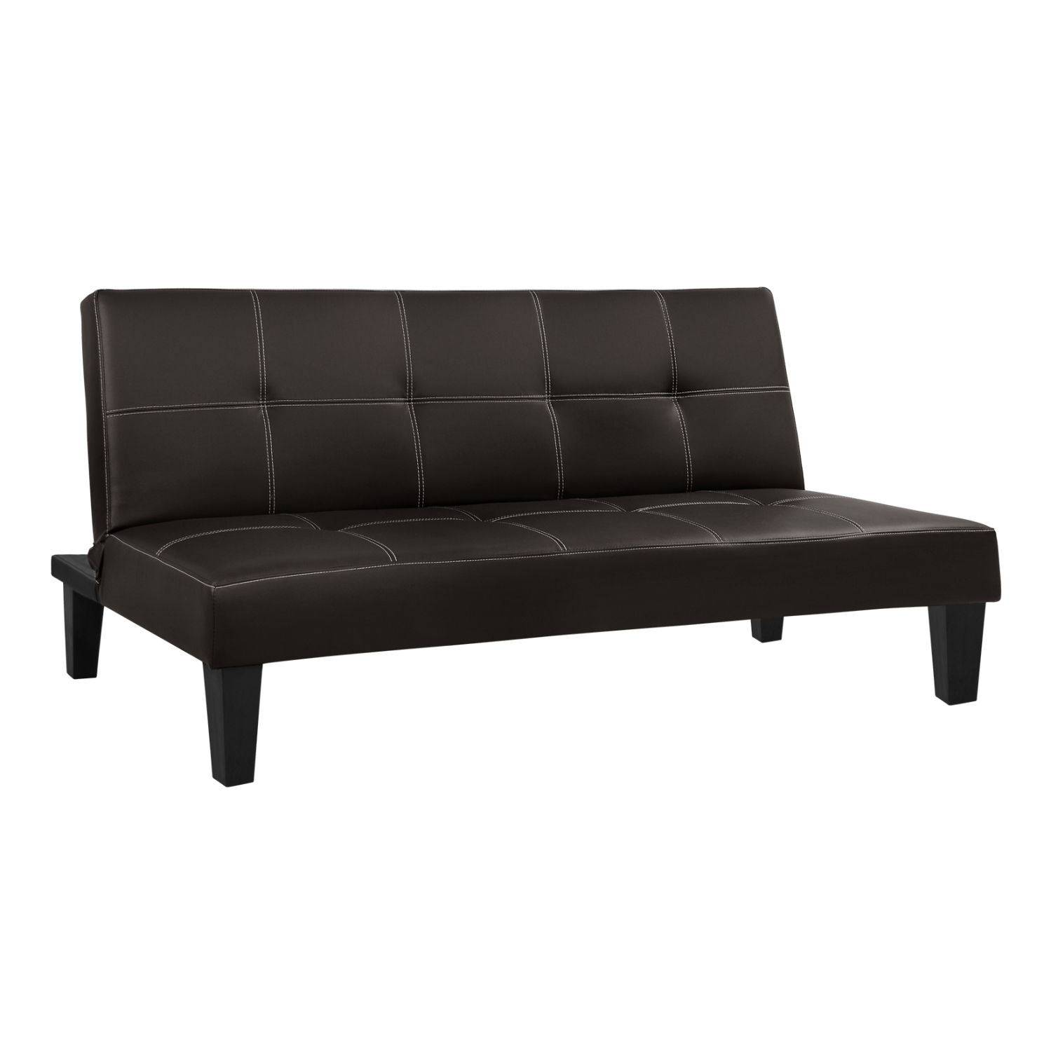 ΚΑΝΑΠΕΣ ΚΡΕΒΑΤΙ 3Θ ΚΑΦΕ PU ΜΕ ΓΑΖΙΑ 186x90x82 1