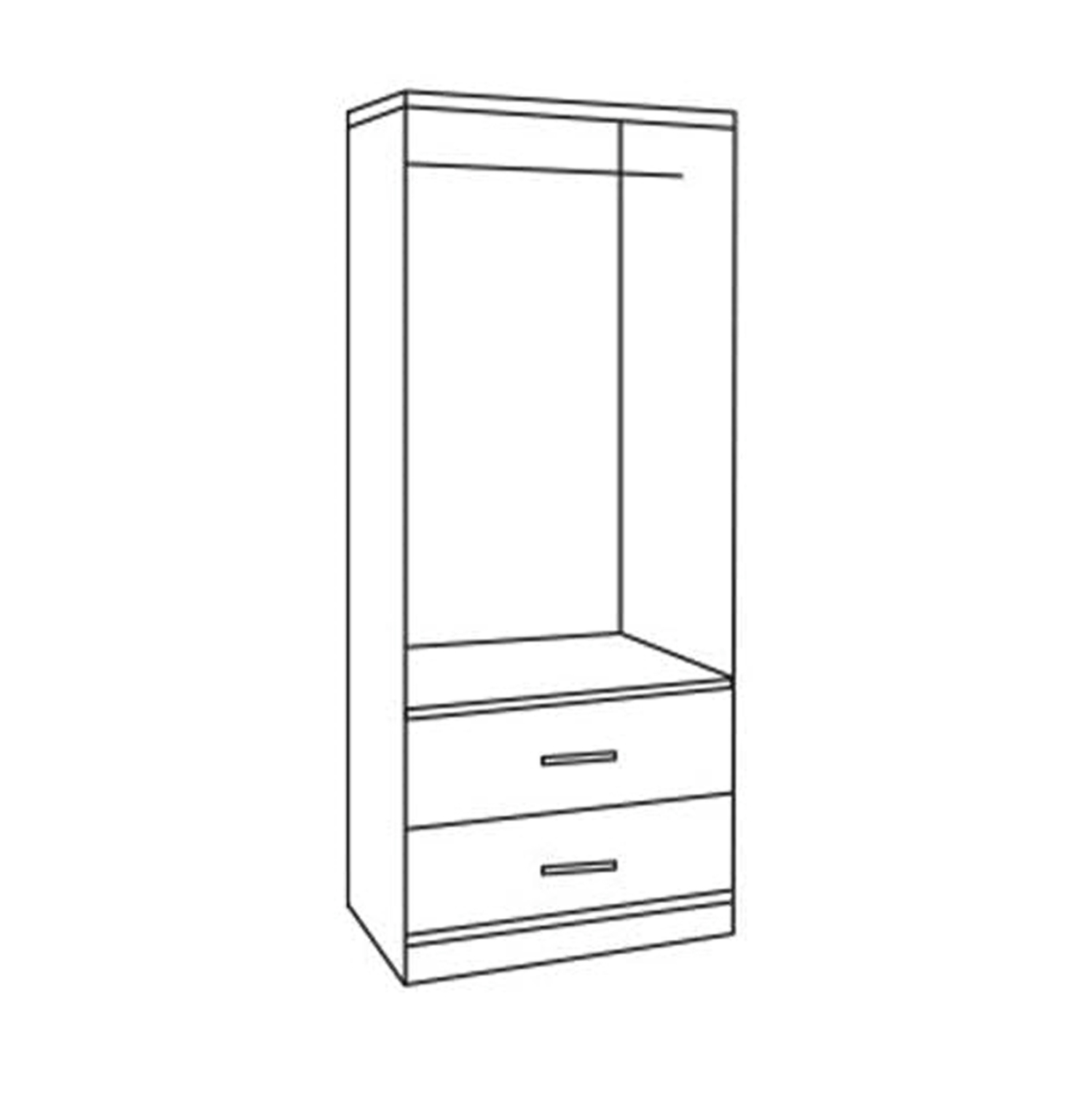 ΝΤΟΥΛΑΠΑ 2ΦΥΛΛΗ ME 2 ΣΥΡΤΑΡΙΑ REINA ZEBRANO 80Χ42Χ181εκ. 2