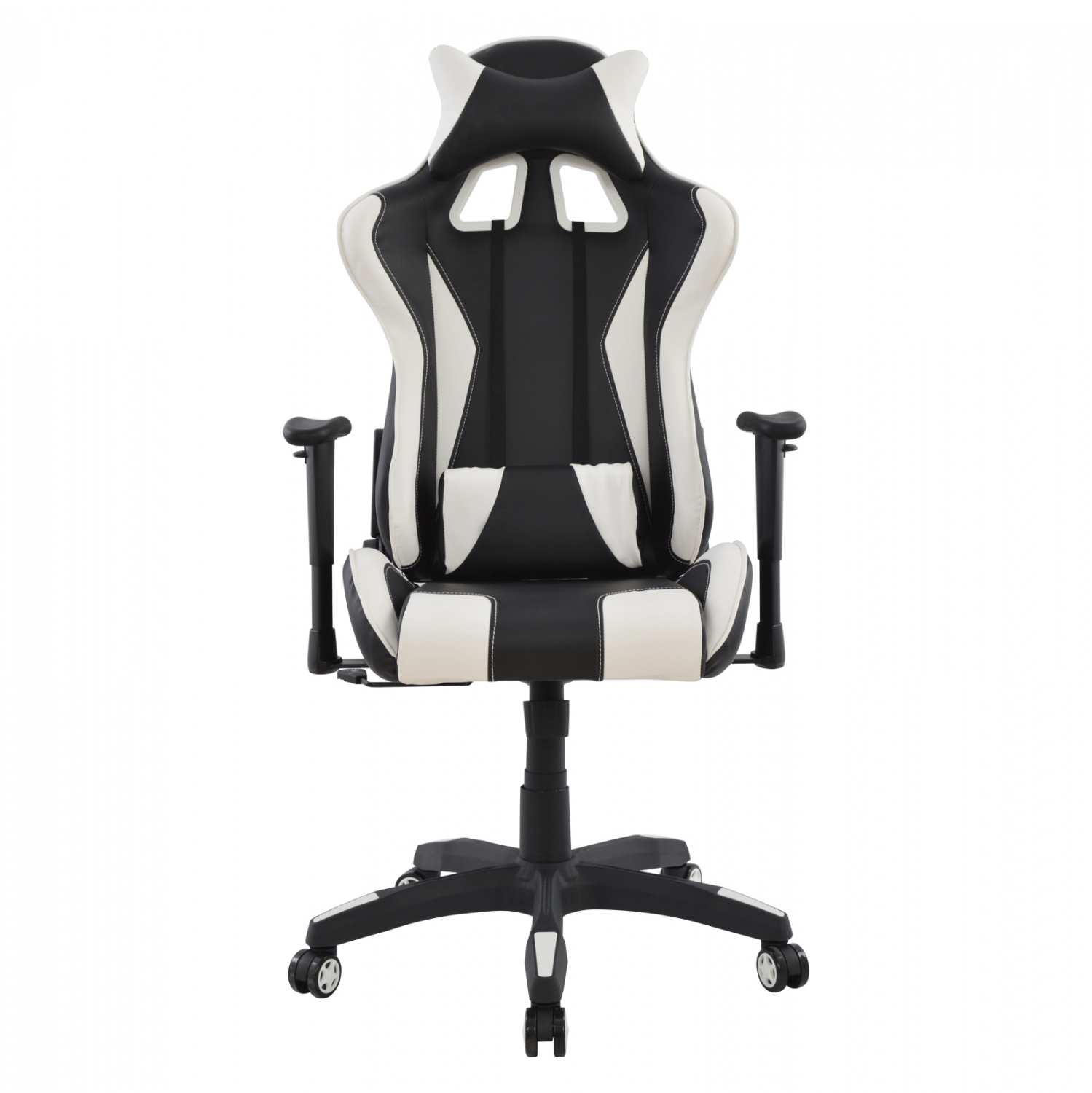 ΚΑΡΕΚΛΑ ΓΡΑΦΕΙΟΥ GAMING SPEED ΜΑΥΡΟ ΛΕΥΚΟ PU 68,5x71,5x133,5 cm 3