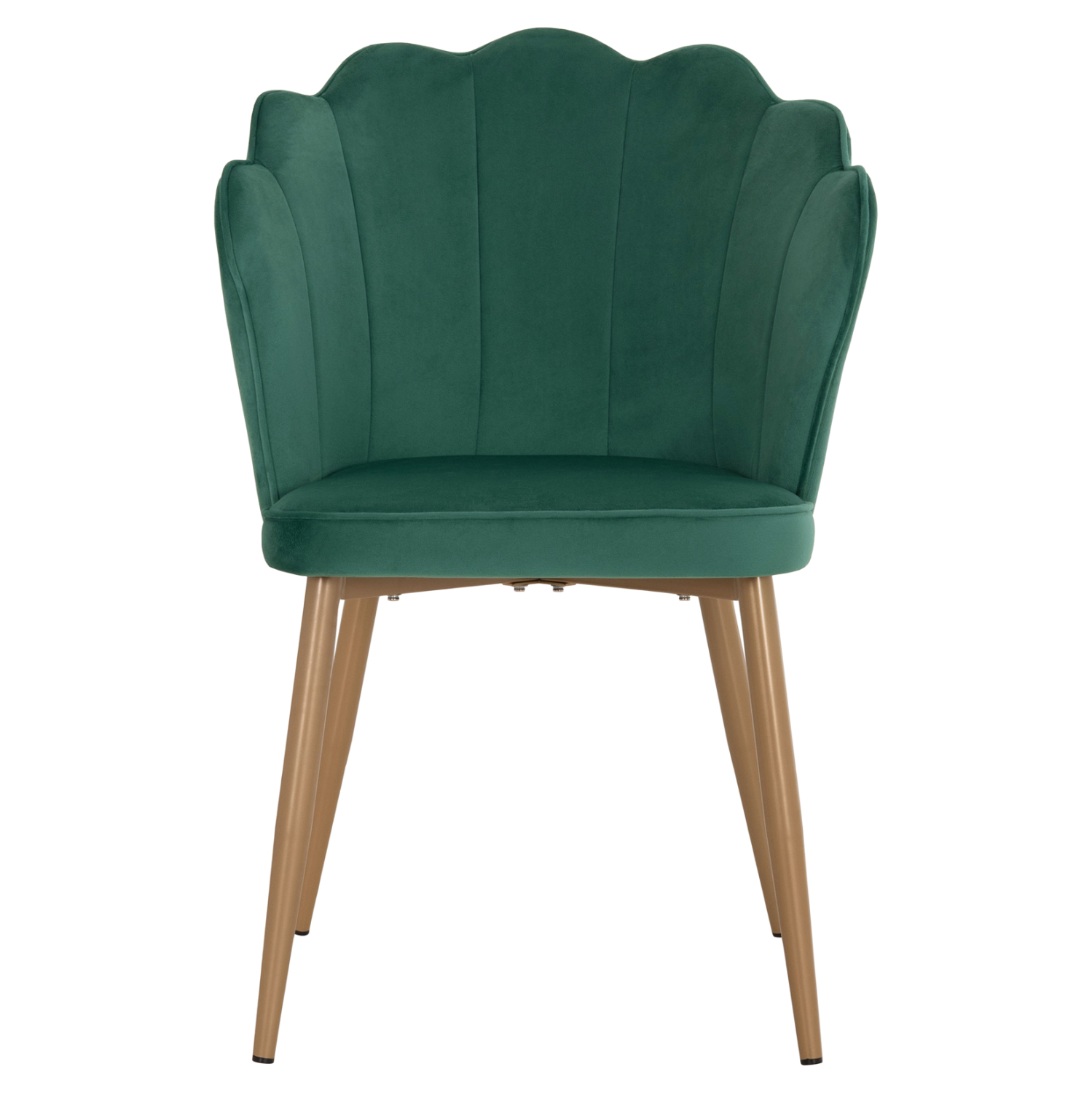 ΚΑΡΕΚΛΑ AVIE ΒΕΛΟΥΔΟ ΚΥΠΑΡΙΣΣΙ ΜΕ ΜΕΤΑΛΛΙΚΟ ΧΡΥΣΟ ΣΚΕΛΕΤΟ 57.5x57.5x85 εκ. 3