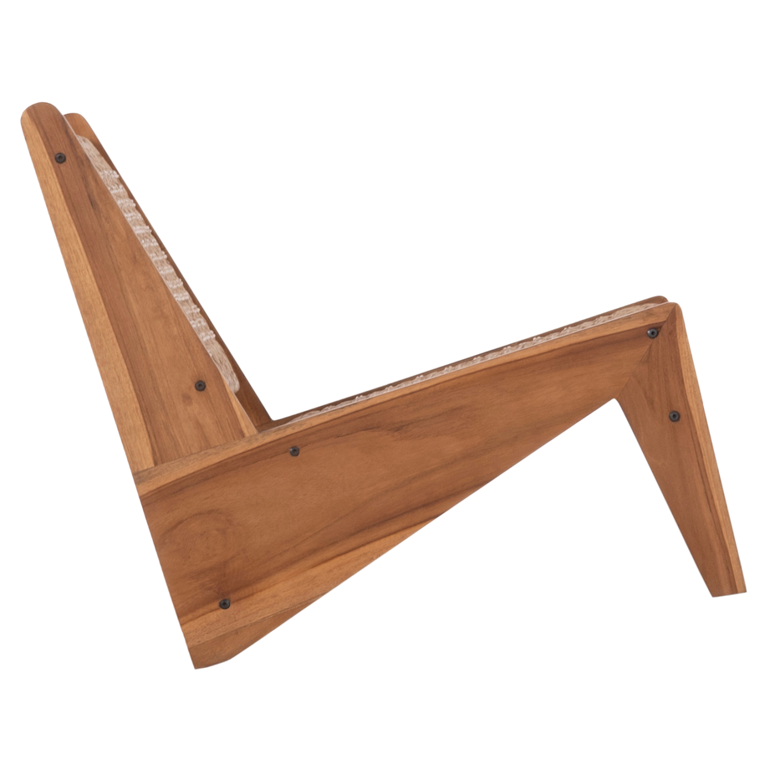 ΚΑΡΕΚΛΑ LOUNGE LUKILLA ΞΥΛΟ TEAK ΣΕ ΦΥΣΙΚΟ--ΣΥΝΘ.ΣΧΟΙΝΙ ΜΠΕΖ 55,5x74x65Υεκ. 4