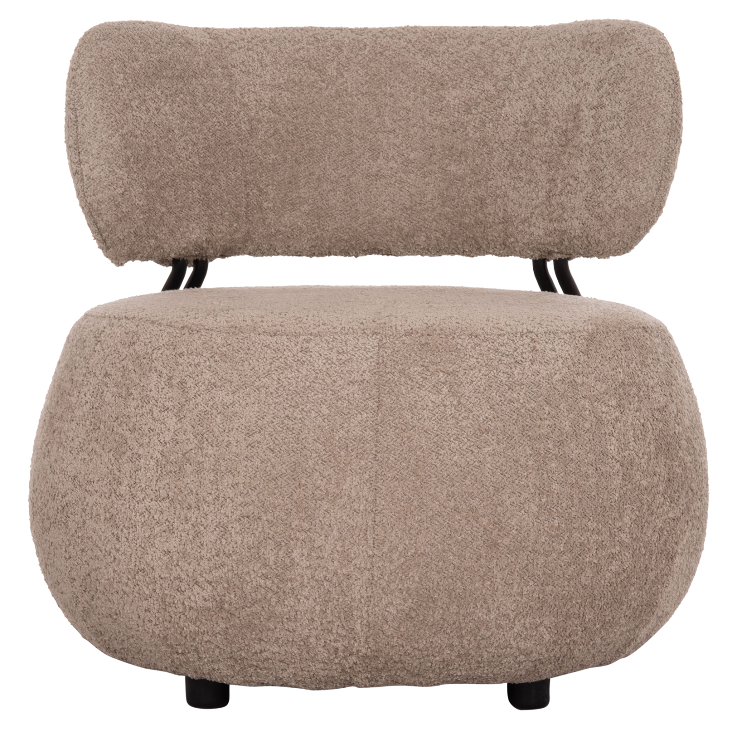 ΠΟΛΥΘΡΟΝΑ ΣΤΡΟΓΓΥΛΗ KARSEN ΣΚΟΥΡΟ ΜΠΕΖ ΜΠΟΥΚΛΕ ΥΦΑΣΜΑ 79x82x74Υεκ. 3