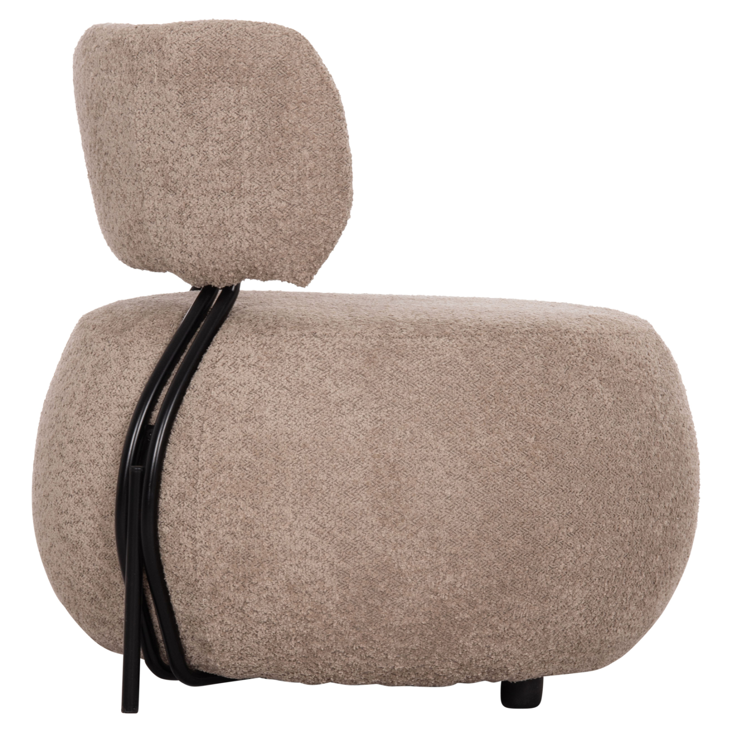 ΠΟΛΥΘΡΟΝΑ ΣΤΡΟΓΓΥΛΗ KARSEN ΣΚΟΥΡΟ ΜΠΕΖ ΜΠΟΥΚΛΕ ΥΦΑΣΜΑ 79x82x74Υεκ. 4