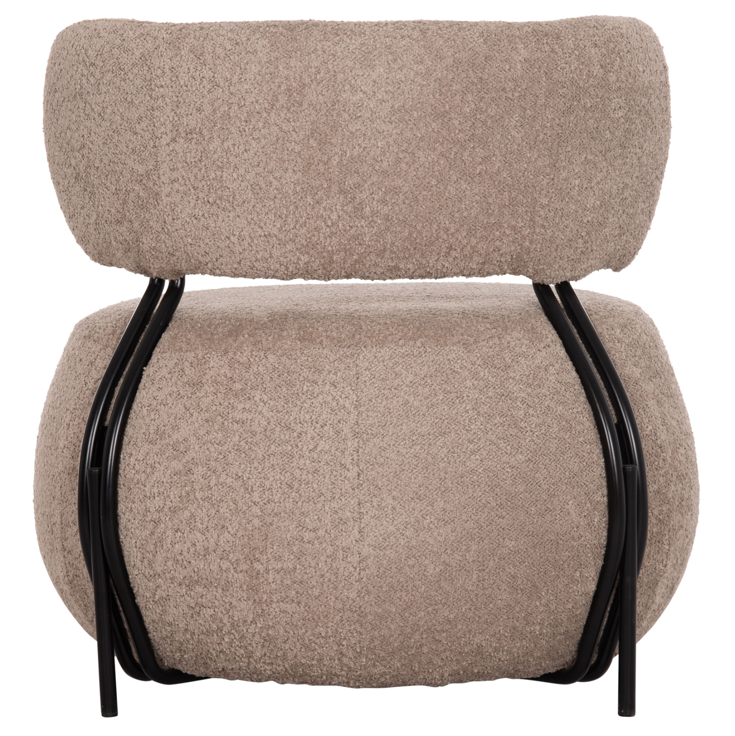 ΠΟΛΥΘΡΟΝΑ ΣΤΡΟΓΓΥΛΗ KARSEN ΣΚΟΥΡΟ ΜΠΕΖ ΜΠΟΥΚΛΕ ΥΦΑΣΜΑ 79x82x74Υεκ. 6