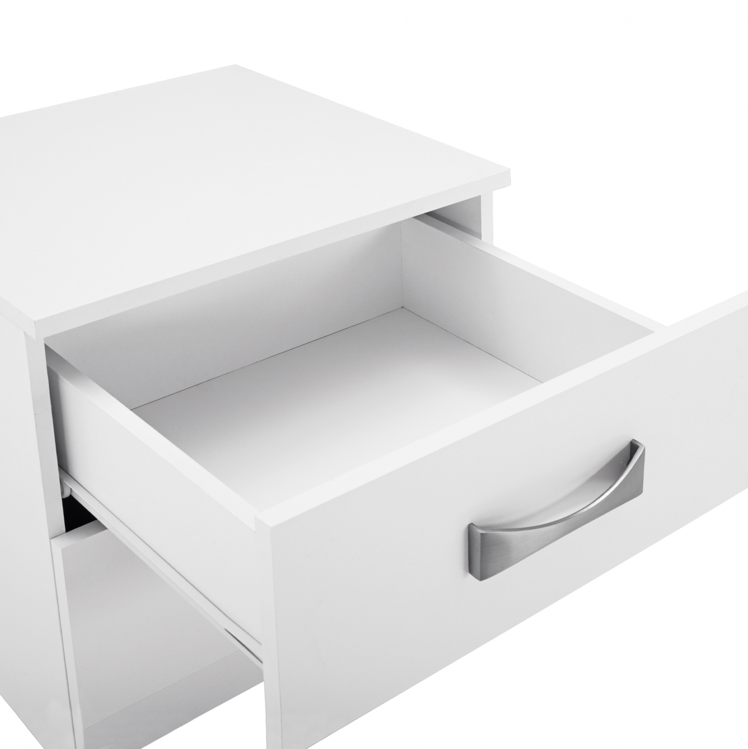 ΚΟΜΟΔΙΝΟ ΜΕ 2 ΣΥΡΤΑΡΙΑ ASHLYN ΚΑΙ ΑΣΗΜΙ ΧΕΡΟΥΛΙ ΛΕΥΚΟ 48x40,5x41,5Y εκ. 5