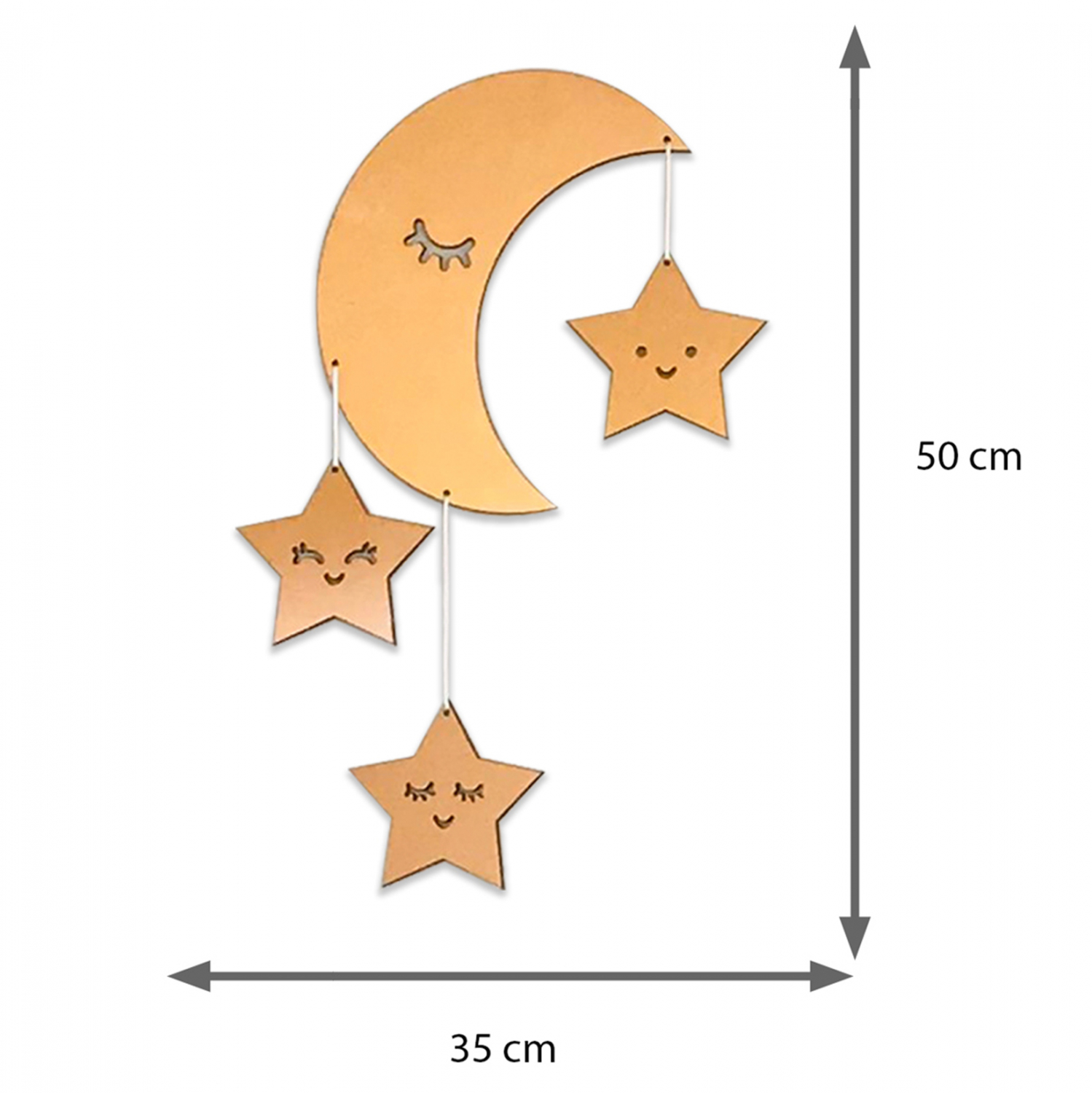 ΠΑΙΔΙΚΟ ΔΙΑΚΟΣΜΗΤΙΚΟ ΤΟΙΧΟΥ MDF 35Χ50 εκ. 2