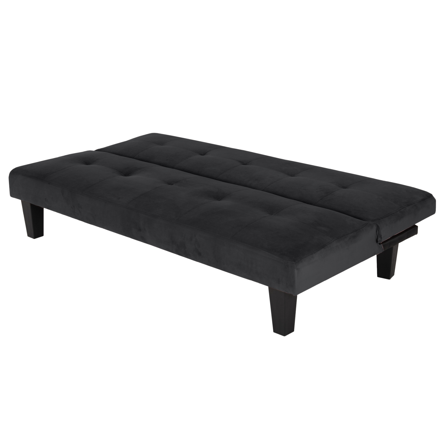 ΚΑΝΑΠΕΣ ΚΡΕΒΑΤΙ ODESSA ΜΑΥΡΟ ΒΕΛΟΥΔΟ 180x83x75Y εκ. 3