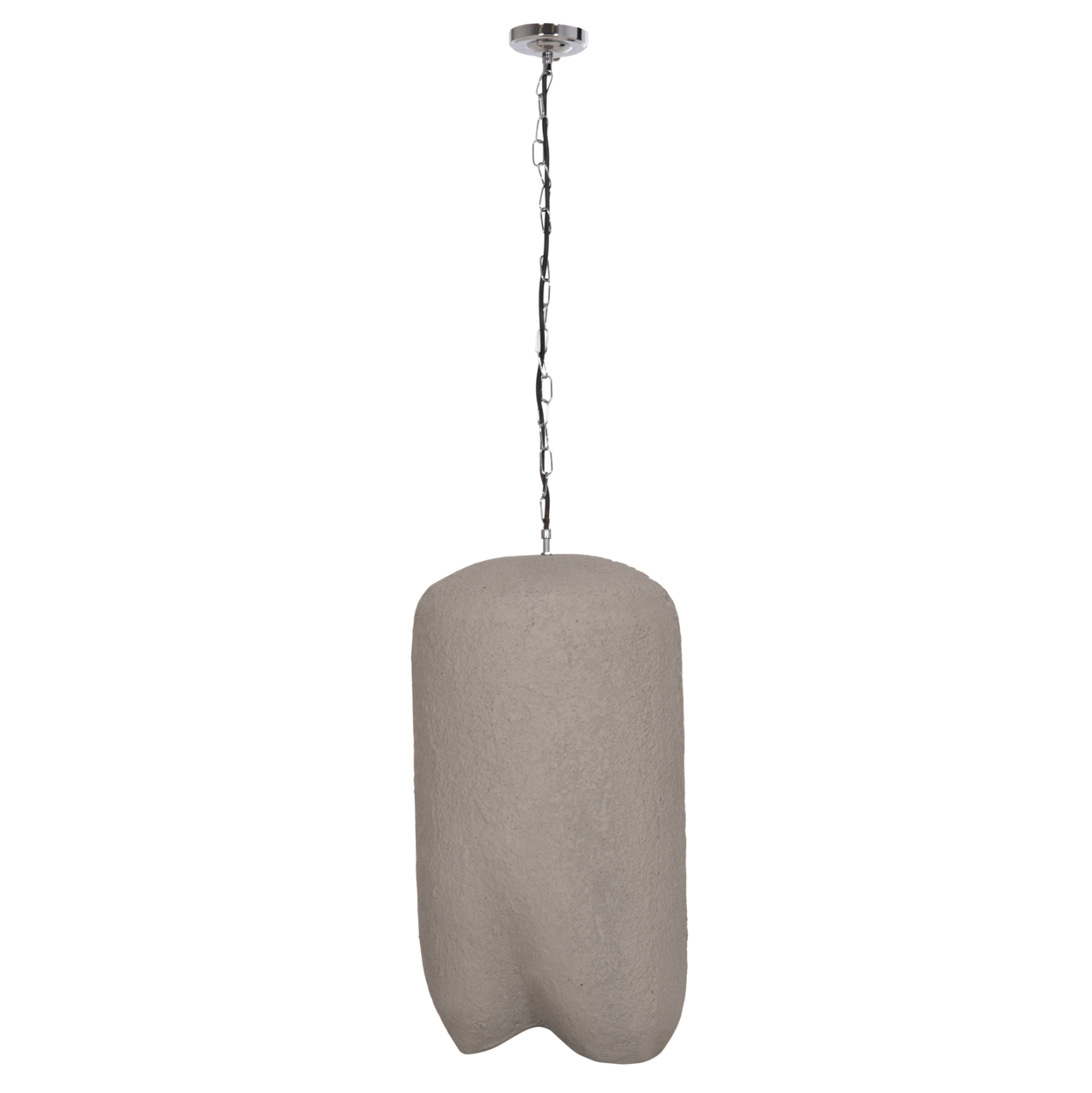 ΦΩΤΙΣΤΙΚΟ ΟΡΟΦΗΣ ΚΡΕΜΑΣΤΟ LOGKY --FIBER CEMENT ΓΚΡΙ 35x35x67Υεκ 3