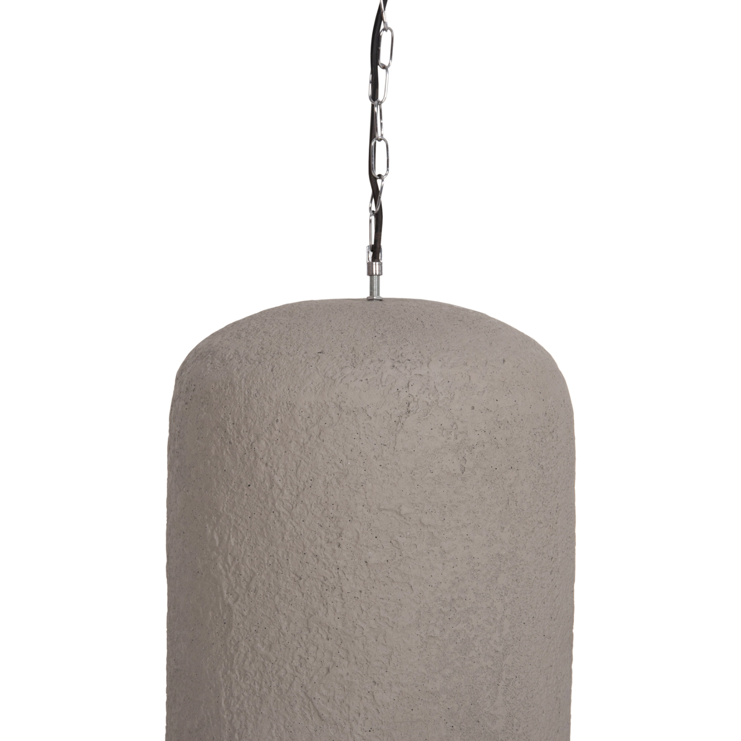 ΦΩΤΙΣΤΙΚΟ ΟΡΟΦΗΣ ΚΡΕΜΑΣΤΟ LOGKY --FIBER CEMENT ΓΚΡΙ 35x35x67Υεκ 4