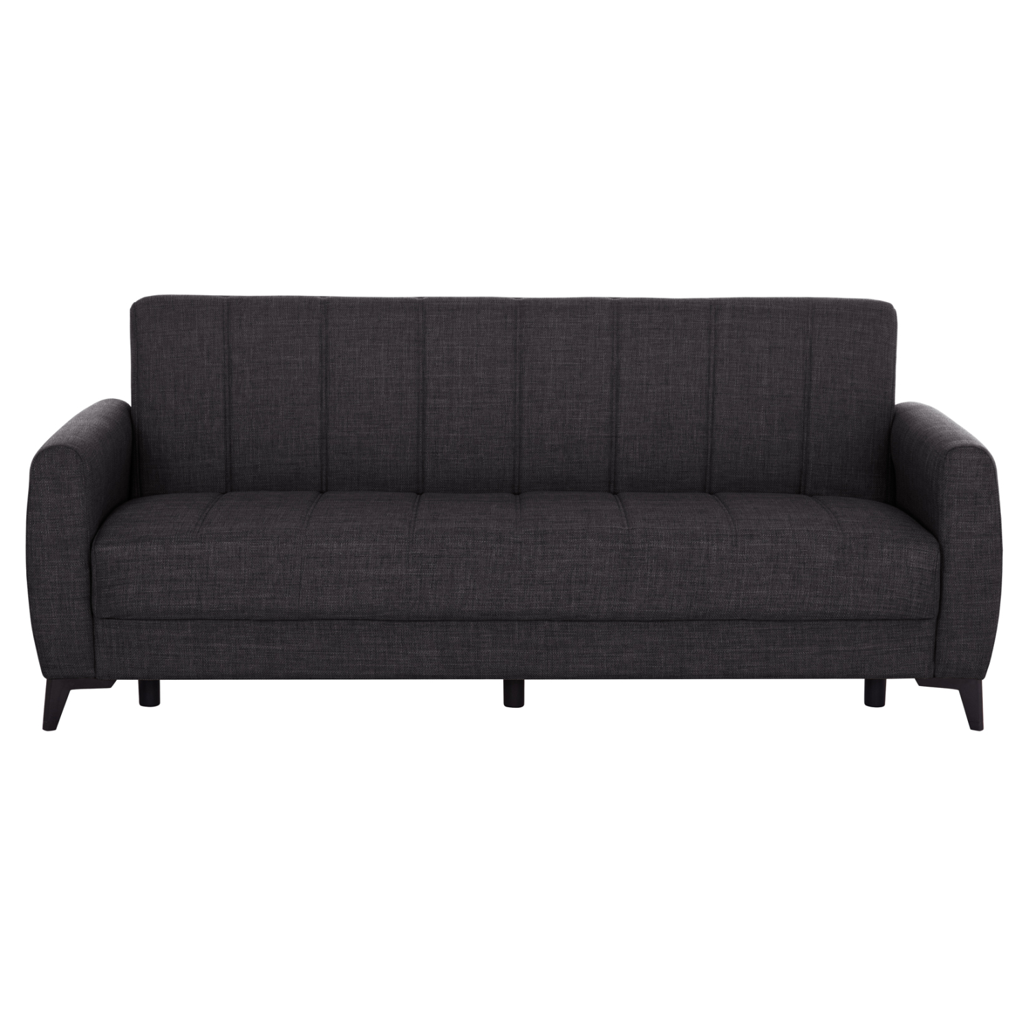 ΚΑΝΑΠΕΣ ΚΡΕΒΑΤΙ ΜΕ ΑΠΟΘ.ΧΩΡΟ TΡΙΘΕΣΙΟΣ NIKKO ΓΚΡΙ ΥΦΑΣΜΑ 209x76x83Υεκ. 4