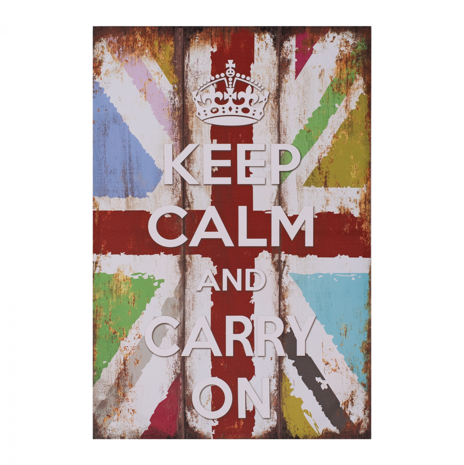 ΠΙΝΑΚΑΣ ΚΑΜΒΑΣ KEEP CALM 60X90X2.5 εκ. 1