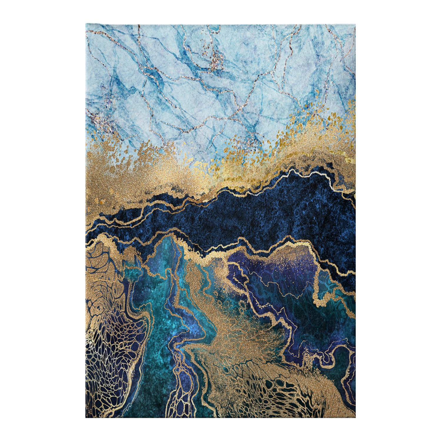 ΠΙΝΑΚΑΣ ΚΑΜΒΑΣ MARBLE EFFECT 50X3X70 εκ. 1