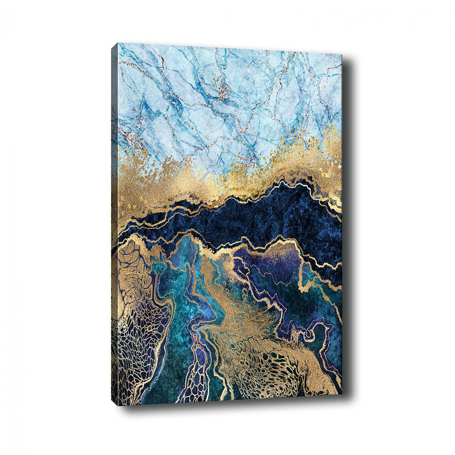 ΠΙΝΑΚΑΣ ΚΑΜΒΑΣ MARBLE EFFECT 50X3X70 εκ. 3